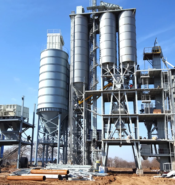 Tower type dry mixing mortar mixing plant