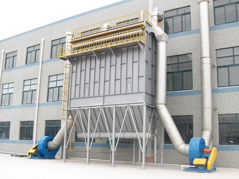 Industrial dust collector - air filter - pulse bag filter - dry mortar factory dust collector