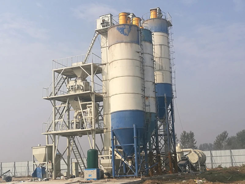 Vietnam's annual output of 100,000 tons of dry mortar production line installation site