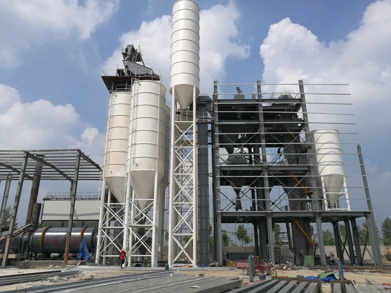 Tower type dry mixing mortar mixing plant